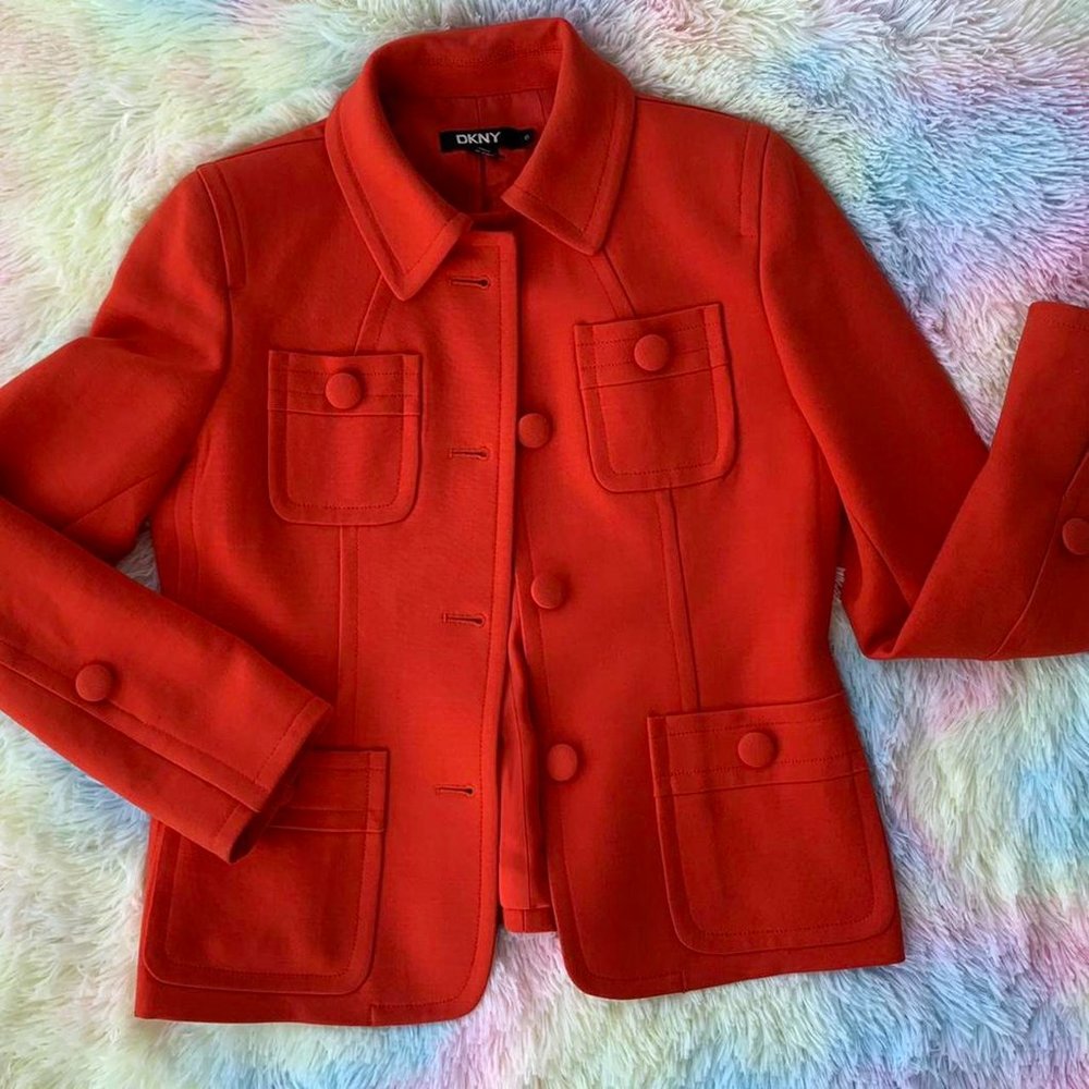 Vintage DKNY Wool Blazer